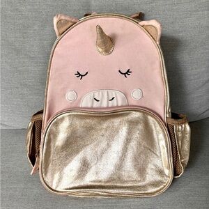 Pottery Barn Kids Emily & Meritt Blush Unicorn Backpack Small